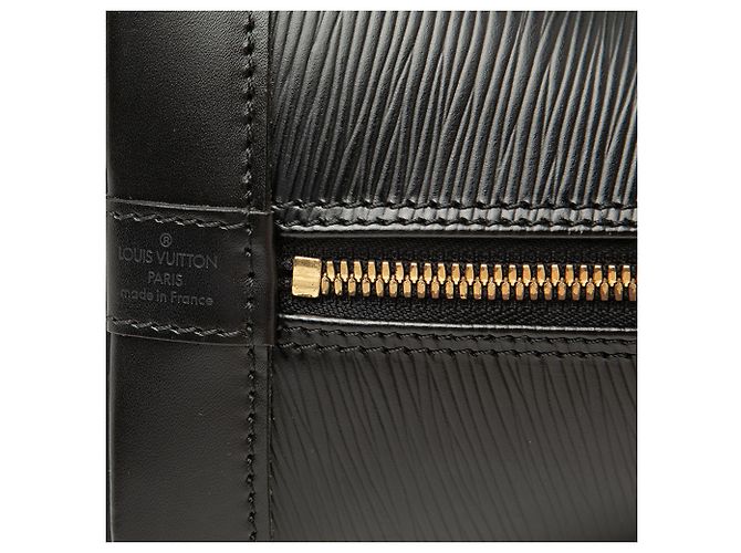 Borsa Louis Vuitton Epi Alma PM Nera Nero - vista 5