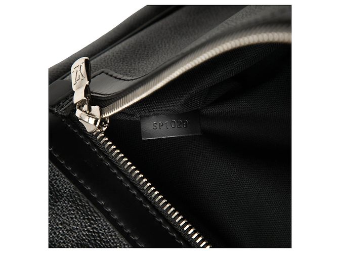 Borsa a tracolla Louis Vuitton Damier Graphite Daniel MM nera Nero - vista 7