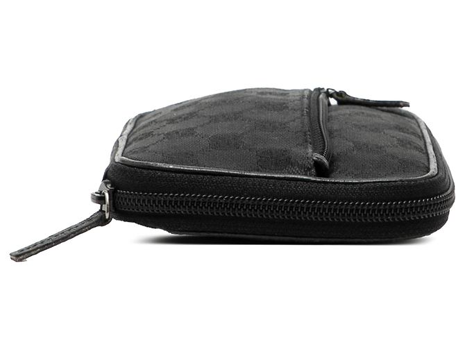 Borsa a tracolla Gucci GG Canvas nera Nero - vista 3