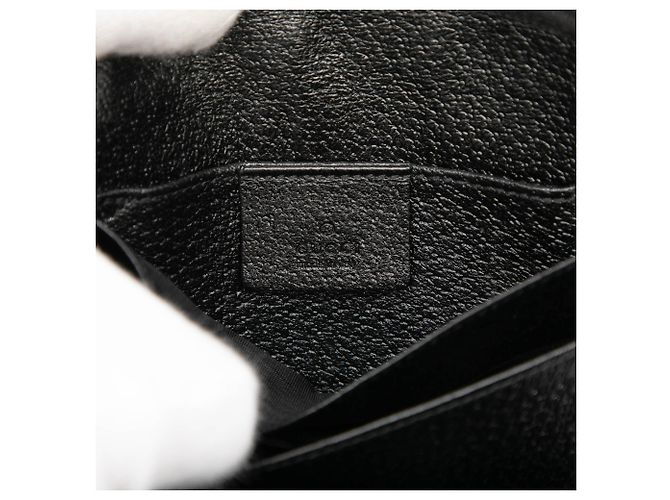 Borsa a tracolla Gucci GG Canvas nera Nero - vista 5