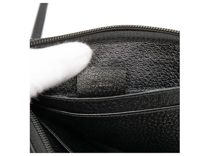Borsa a tracolla Gucci GG Canvas nera Nero - vista 6