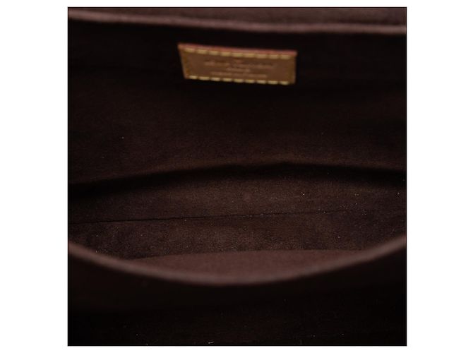 Borsa Louis Vuitton Monogram Pochette Metis marrone - vista 4