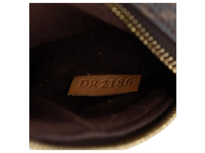 Borsa Louis Vuitton Monogram Pochette Metis marrone - vista 6