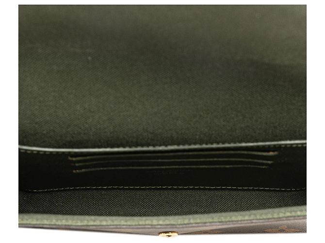 Borsa a tracolla marrone Louis Vuitton Monogram Felicie Strap And Go - vista 4