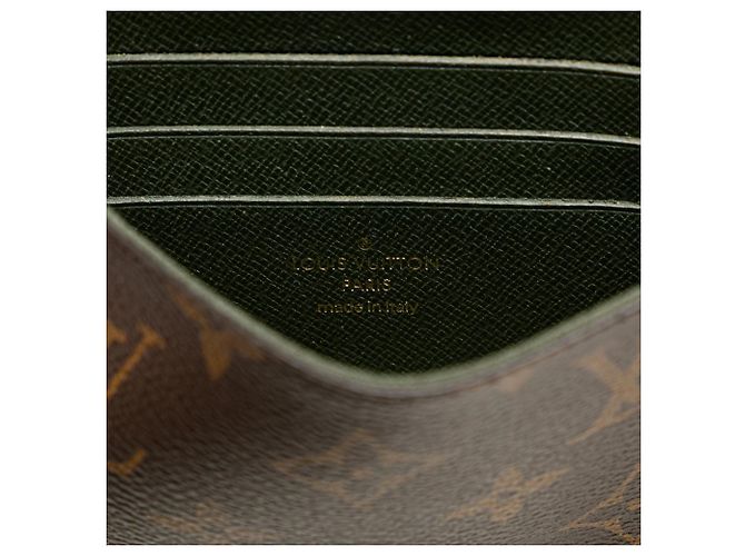 Borsa a tracolla marrone Louis Vuitton Monogram Felicie Strap And Go - vista 6