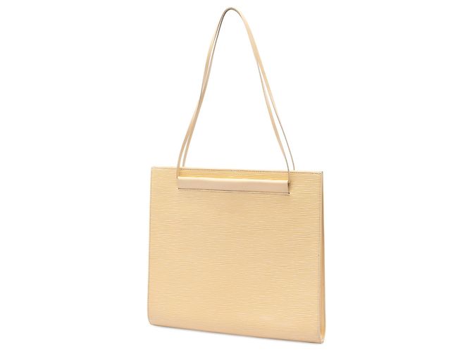 Borsa a Spalla Louis Vuitton Epi Saint Tropez Beige - vista 2