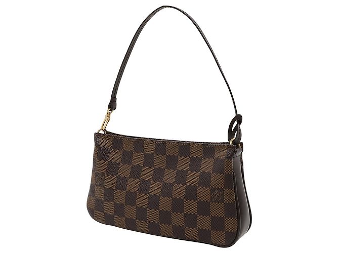Borsa a tracolla Louis Vuitton Damier Ebene Navona marrone - vista 2