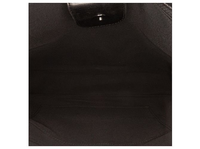 Borsa a tracolla Chanel CC Tweed nera con schizzi di vernice Nero - vista 4