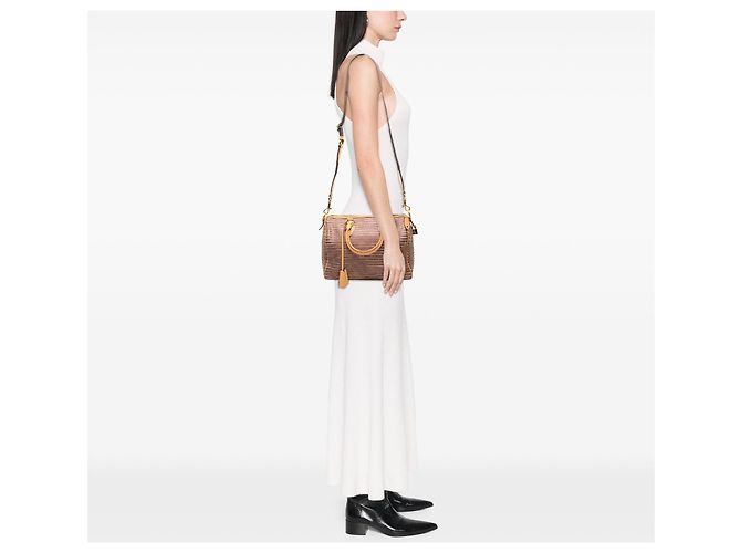 Borsa Louis Vuitton Monogram Eden Speedy Bandouliere 30 marrone - vista 7