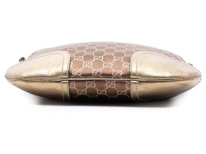 Borsa a tracolla Gucci GG Canvas Princy marrone - vista 3