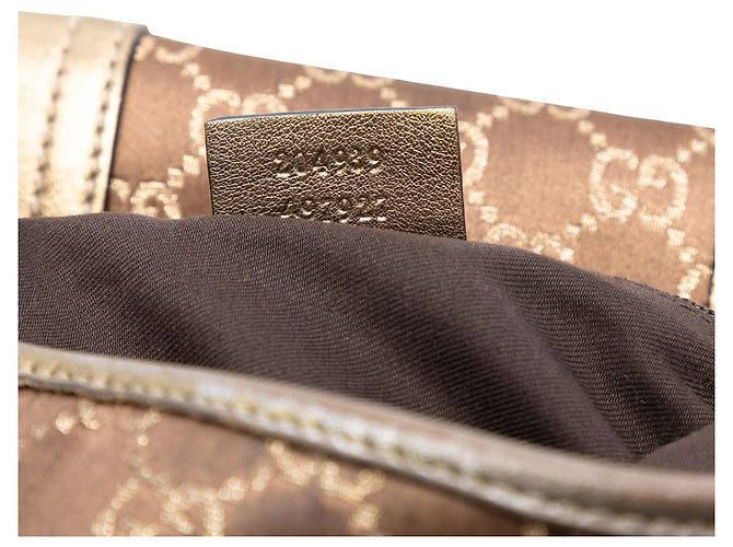 Borsa a tracolla Gucci GG Canvas Princy marrone - vista 5
