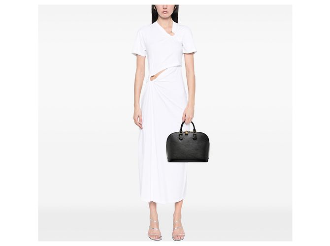 Borsa Alma PM in Epi nero Louis Vuitton - vista 6