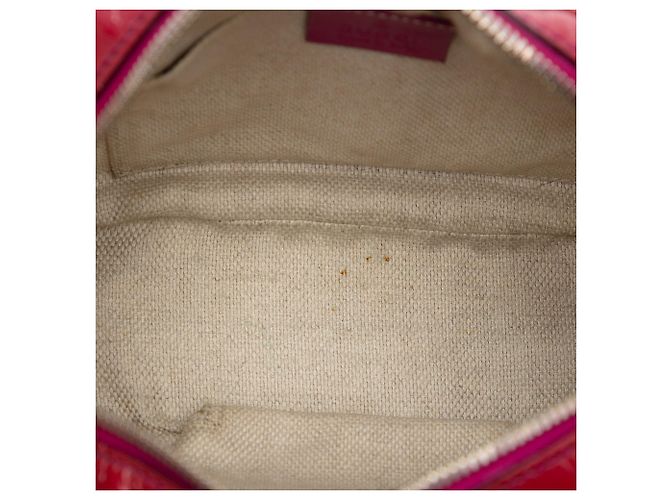 Borsa a tracolla Gucci Patent Soho Disco rosa - vista 4