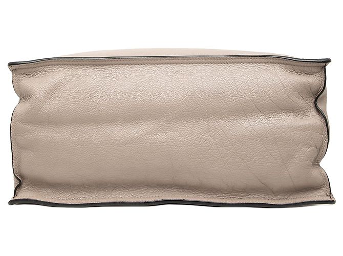 Tote Prada Glace Calf Etiquette grigio - vista 3