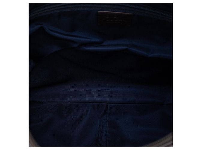 Borsa a tracolla Gucci Canvas Web blu - vista 4