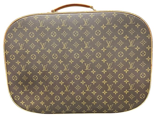 Borsa Boston Louis Vuitton Monogram Packall GM Marrone - vista 2
