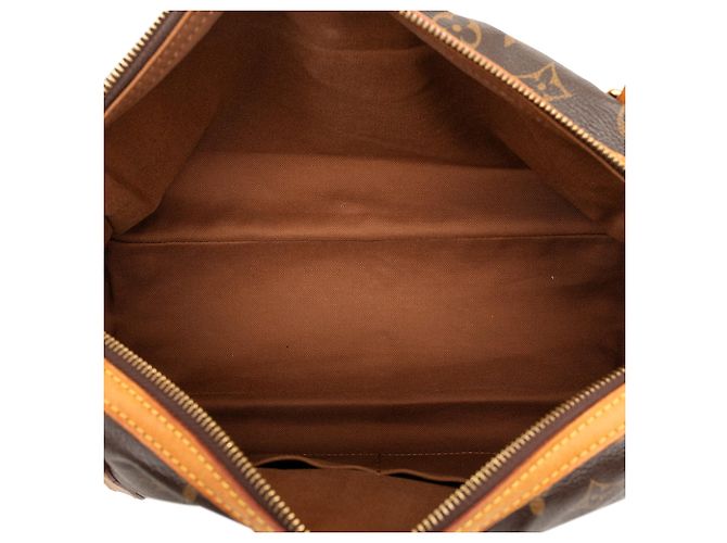 Borsa a tracolla Louis Vuitton Monogram Stresa PM marrone - vista 4