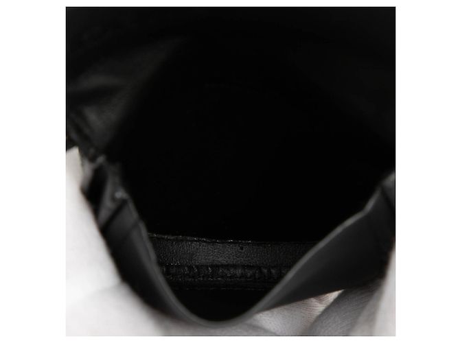 Borsa a tracolla LOEWE Mini Soft Calfskin Anagram Heel nera Nero - vista 4
