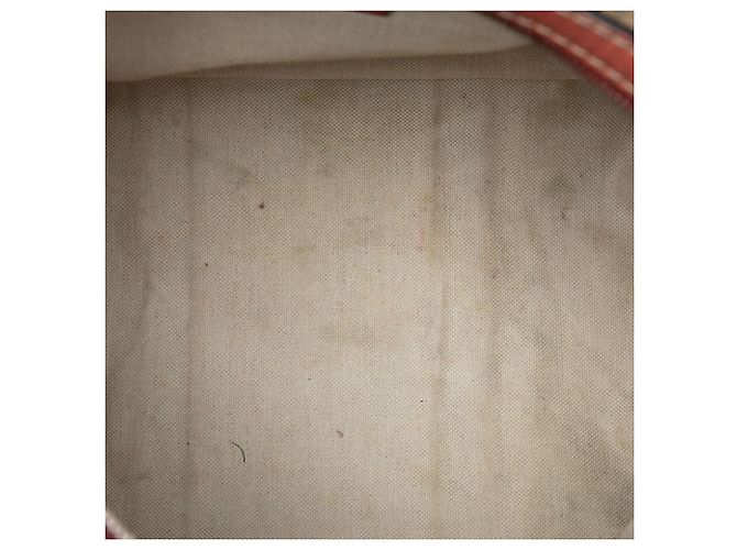 Borsa Boston e borsa a mano Gucci Medium GG Canvas Web Joy beige - vista 4