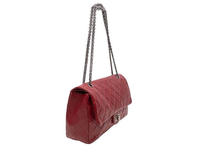 Borsa Chanel Reissue 226 Double Flap Rossa Rosso - vista 2
