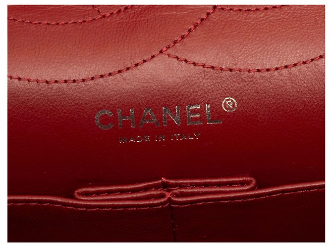 Borsa Chanel Reissue 226 Double Flap Rossa Rosso - vista 6