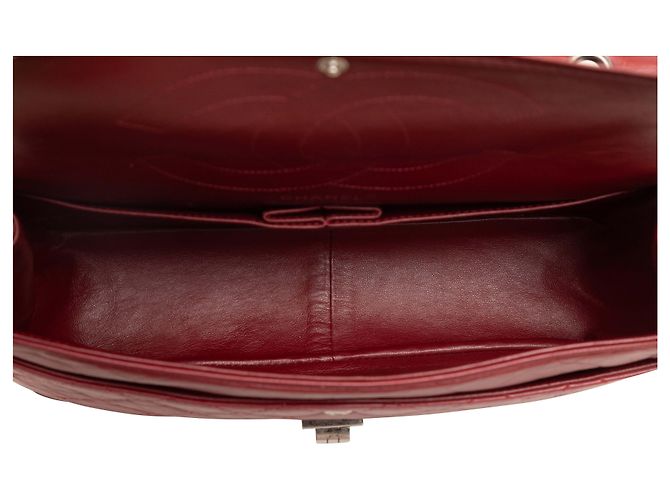 Borsa Chanel Reissue 226 Double Flap Rossa Rosso - vista 7