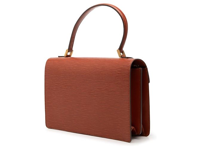 Borsa Louis Vuitton Epi Concorde marrone - vista 2