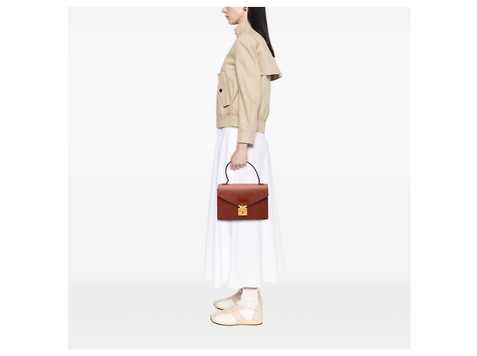 Borsa Louis Vuitton Epi Concorde marrone - vista 6