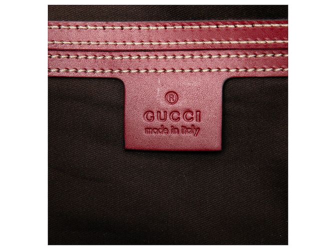 Borsa a tracolla Gucci GG Supreme Web beige - vista 5