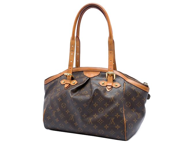Borsa a tracolla Louis Vuitton Monogram Tivoli GM marrone - vista 2