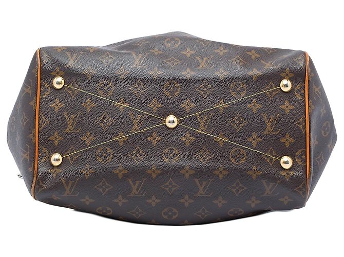Borsa a tracolla Louis Vuitton Monogram Tivoli GM marrone - vista 3
