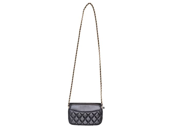 Borsa Chanel Rue Cambon Lucky Charms nera Nero - vista 2
