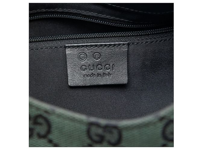 Borsa a tracolla Gucci GG Canvas Colbert verde - vista 5