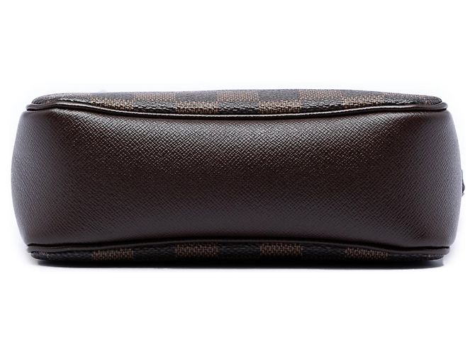 Pochette Trousse Louis Vuitton Damier Ebene Marrone - vista 3