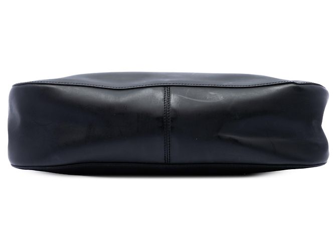 Borsa Gucci in pelle di vitello Bamboo nera Nero - vista 3