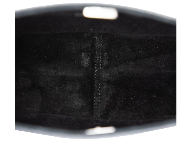 Borsa Gucci in pelle di vitello Bamboo nera Nero - vista 4