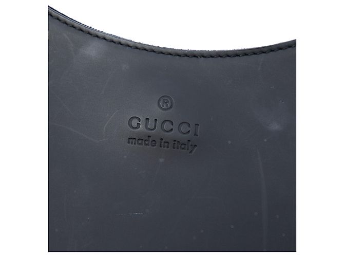 Borsa Gucci in pelle di vitello Bamboo nera Nero - vista 5