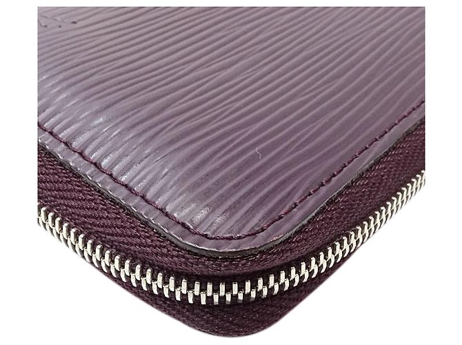 Monedero Louis Vuitton Epi Zippy morado Púrpura - vista 11