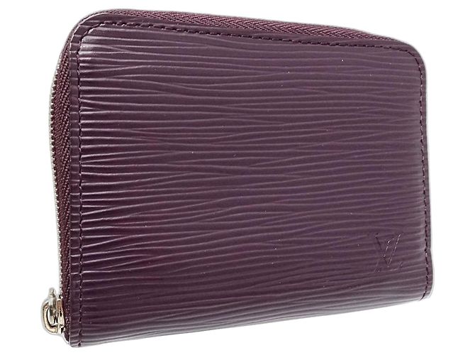 Monedero Louis Vuitton Epi Zippy morado Púrpura - vista 2