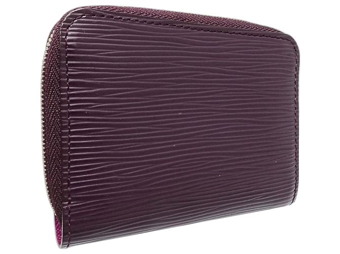 Monedero Louis Vuitton Epi Zippy morado Púrpura - vista 3