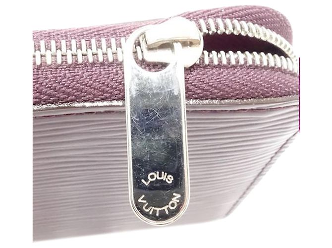 Monedero Louis Vuitton Epi Zippy morado Púrpura - vista 9