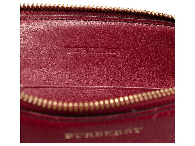 Burberry House Check Canvas Derby Peyton Umhängetasche Braun - Ansicht 5