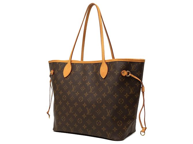 Bolso Tote Louis Vuitton Monogram Neverfull MM marrón Castaño - vista 2