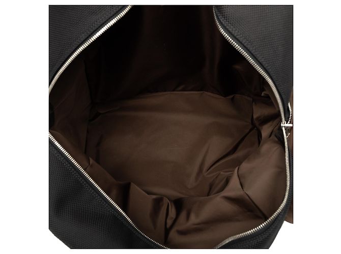 Borsa da viaggio Louis Vuitton Damier Geant Aventurier Polaire nera Nero - vista 4