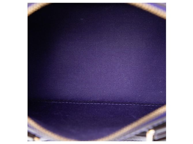 Borsa Alma BB Monogram Vernis Louis Vuitton viola Porpora - vista 4