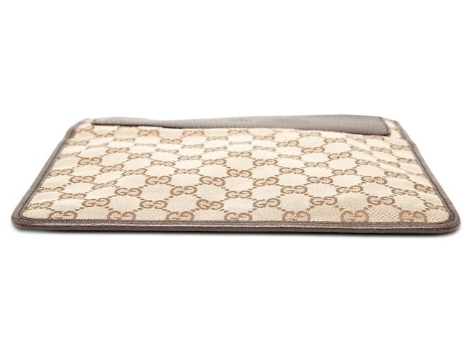 Borsa a tracolla Gucci GG Canvas beige - vista 3