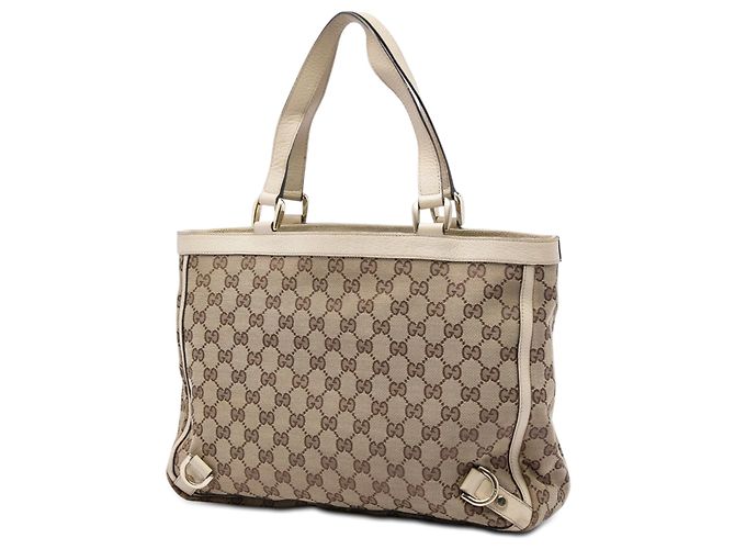 Abbey GG Canvas Tote mit D-Ring, Beige Gucci - Ansicht 2