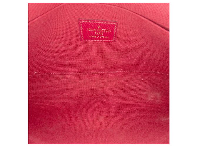 Borsa a tracolla Louis Vuitton Monogram Pochette Felicie marrone - vista 4