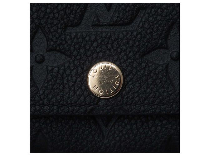 Black Louis Vuitton Monogram Empreinte 6 Key Holder - view 4