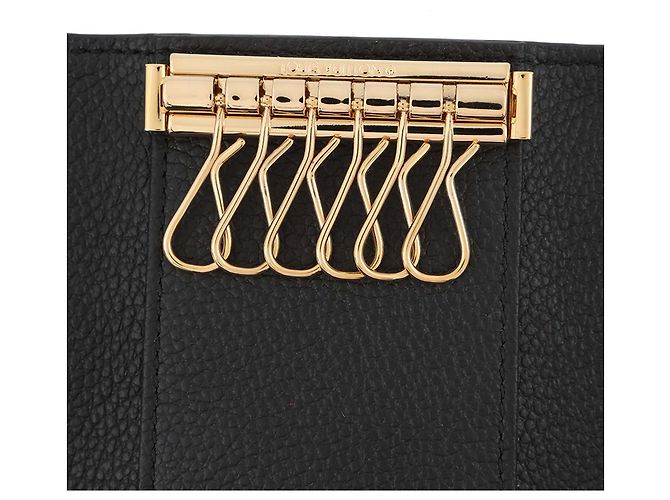Black Louis Vuitton Monogram Empreinte 6 Key Holder - view 5